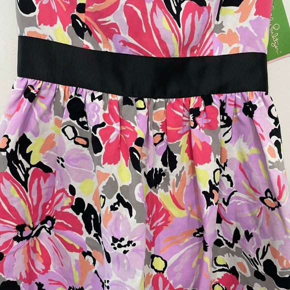 Lilly Pulitzer Payton Dress in Multi Mischief Pattern - Picture 4 of 6